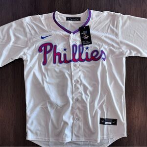 BRAND NEW MLB Phillies White Duran Jersey